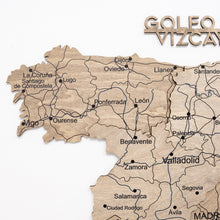 Load image into Gallery viewer, Wooden Map of Spain – Terra