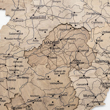 Load image into Gallery viewer, Wooden Map of Spain – Terra