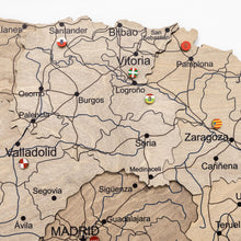 Load image into Gallery viewer, Wooden Map of Spain – Terra