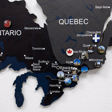 Load image into Gallery viewer, 3D Wooden Map of Canada – Nordik