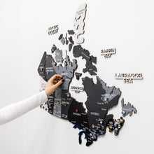 Load image into Gallery viewer, 3D Wooden Map of Canada – Nordik