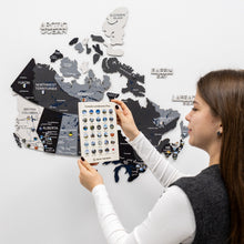 Load image into Gallery viewer, 3D Wooden Map of Canada – Nordik