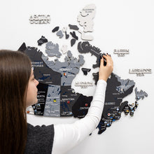 Load image into Gallery viewer, 3D Wooden Map of Canada – Nordik
