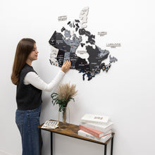 Load image into Gallery viewer, 3D Wooden Map of Canada – Nordik