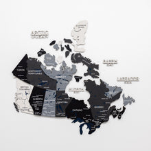 Load image into Gallery viewer, 3D Wooden Map of Canada – Nordik