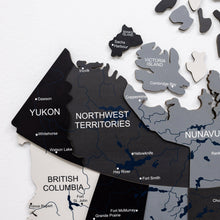 Load image into Gallery viewer, 3D Wooden Map of Canada – Nordik