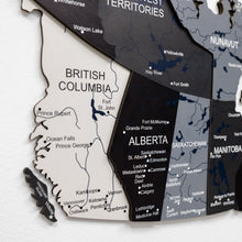 Load image into Gallery viewer, 3D Wooden Map of Canada – Nordik