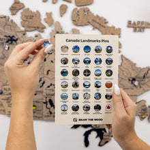 Load image into Gallery viewer, 3D Wooden Map of Canada – Terra