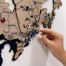 Load image into Gallery viewer, 3D Wooden Map of Canada – Terra
