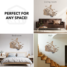 Load image into Gallery viewer, 3D Wooden Map of Canada – Terra