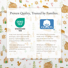 Load image into Gallery viewer, Turkish Cotton Flannel Sheet Set - Kids' Christmas Collection