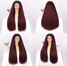Load image into Gallery viewer, LydiaMFashions Kinky Straight Headband Wig for Women
