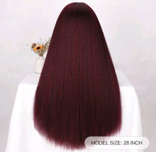 Load image into Gallery viewer, LydiaMFashions Kinky Straight Headband Wig