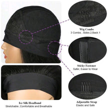 Load image into Gallery viewer, LydiaMFashions Kinky Straight Headband Wig
