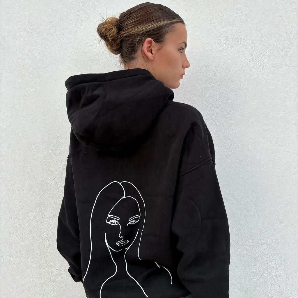 Charlotte Summers 1 Black Hoodie 1 Pink Shirt