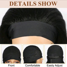 Load image into Gallery viewer, LydiaMFashions Straight Headband New Style Wig