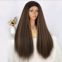 Load image into Gallery viewer, LydiaMFashions Straight Headband Wig