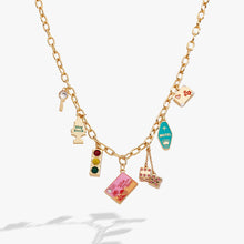 Load image into Gallery viewer, Road Trip Multi-Charm Necklace