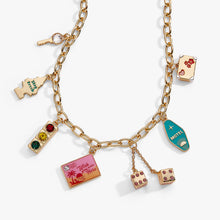 Load image into Gallery viewer, Road Trip Multi-Charm Necklace