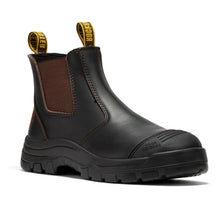 Load image into Gallery viewer, ROCKROOSTER Bakken Dark Brown 6 inch Pull on Leather Work Boots AK229