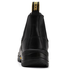 Load image into Gallery viewer, ROCKROOSTER Beaufort Men's Black 6 inch Composite Toe Pull-on Leather Work Boots VAK630