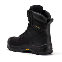 Load image into Gallery viewer, ROCKROOSTER Beaufort Men's Black 8 inch Waterproof Composite Toe Work Boots VAK830