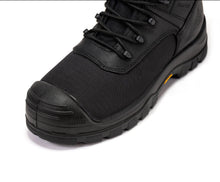 Load image into Gallery viewer, ROCKROOSTER Beaufort Men's Black 8 inch Waterproof Composite Toe Work Boots VAK830