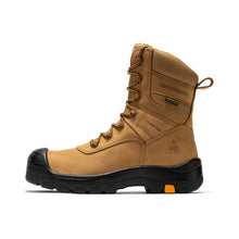 Load image into Gallery viewer, rockrooster Beaufort Men's Brown 8 inch Waterproof Composite Toe Work Boots AK831