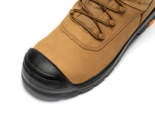 Load image into Gallery viewer, rockrooster Beaufort Men's Brown 8 inch Waterproof Composite Toe Work Boots AK831