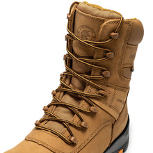 Load image into Gallery viewer, rockrooster Beaufort Men's Brown 8 inch Waterproof Composite Toe Work Boots AK831