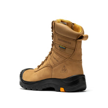 Load image into Gallery viewer, rockrooster Beaufort Men's Brown 8 inch Waterproof Composite Toe Work Boots AK831