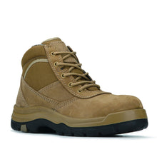 Load image into Gallery viewer, ROCKROOSTER Cortez Brown 6 Inch Steel Toe Leather Work Boots AK250