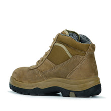 Load image into Gallery viewer, ROCKROOSTER Cortez Brown 6 Inch Steel Toe Leather Work Boots AK250