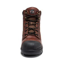 Load image into Gallery viewer, ROCKROOSTER Daviston 6 inch Brown Composite Toe Waterproof Work Boots AT872