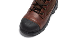 Load image into Gallery viewer, ROCKROOSTER Daviston 6 inch Brown Composite Toe Waterproof Work Boots AT872