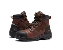 Load image into Gallery viewer, ROCKROOSTER Daviston 6 inch Brown Composite Toe Waterproof Work Boots AT872