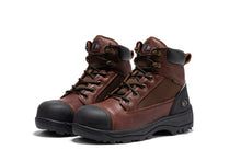 Load image into Gallery viewer, ROCKROOSTER Daviston 6 inch Brown Composite Toe Waterproof Work Boots AT872