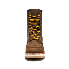 Load image into Gallery viewer, ROCKROOSTER Mantua Men's 8 inch Dark Brown Soft Toe Wedge Work Boots SAP308