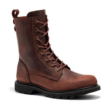 Load image into Gallery viewer, ROCKROOSTER Mantua Men's 8 inch Zip-sided Soft Toe Lug Sole Work Boots SAP130