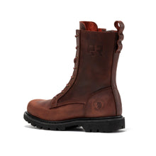 Load image into Gallery viewer, ROCKROOSTER Mantua Men's 8 inch Zip-sided Soft Toe Lug Sole Work Boots SAP130