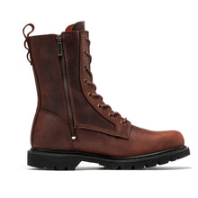 Load image into Gallery viewer, ROCKROOSTER Mantua Men's 8 inch Zip-sided Soft Toe Lug Sole Work Boots SAP130
