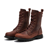 Load image into Gallery viewer, ROCKROOSTER Mantua Men's 8 inch Zip-sided Soft Toe Lug Sole Work Boots SAP130