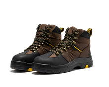 Load image into Gallery viewer, ROCKROOSTER Marfa Brown 6 inch Waterproof Composite Toe Leather Work Boots CP211