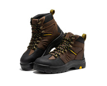 Load image into Gallery viewer, ROCKROOSTER Marfa Brown 6 inch Waterproof Composite Toe Leather Work Boots CP211