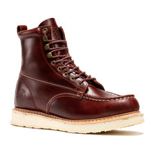 Load image into Gallery viewer, ROCKROOSTER Norwood Cherry Brown Men's 6 inch Soft Toe Wedge Work Boots SAP600