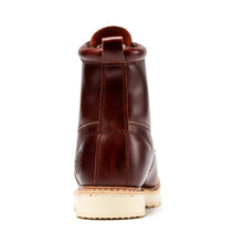 Load image into Gallery viewer, ROCKROOSTER Norwood Cherry Brown Men's 6 inch Soft Toe Wedge Work Boots SAP600