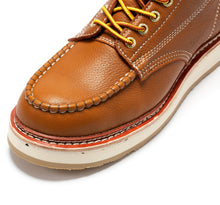 Load image into Gallery viewer, ROCKROOSTER Norwood Men's 6 inch Brown Soft Toe Wedge Work Boots SAP611