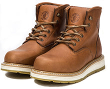 Load image into Gallery viewer, ROCKROOSTER Roberta Men's Wedge Work Boots, Safety Water Resistant Leather Boots, ASTM 2892 AP615