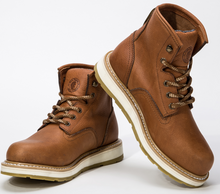 Load image into Gallery viewer, ROCKROOSTER Roberta Men's Wedge Work Boots, Safety Water Resistant Leather Boots, ASTM 2892 AP615