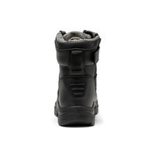 Load image into Gallery viewer, ROCKROOSTER Roslyn Black 7 inch Zip-sided Composite Toe Leather Work Boots CP245Z